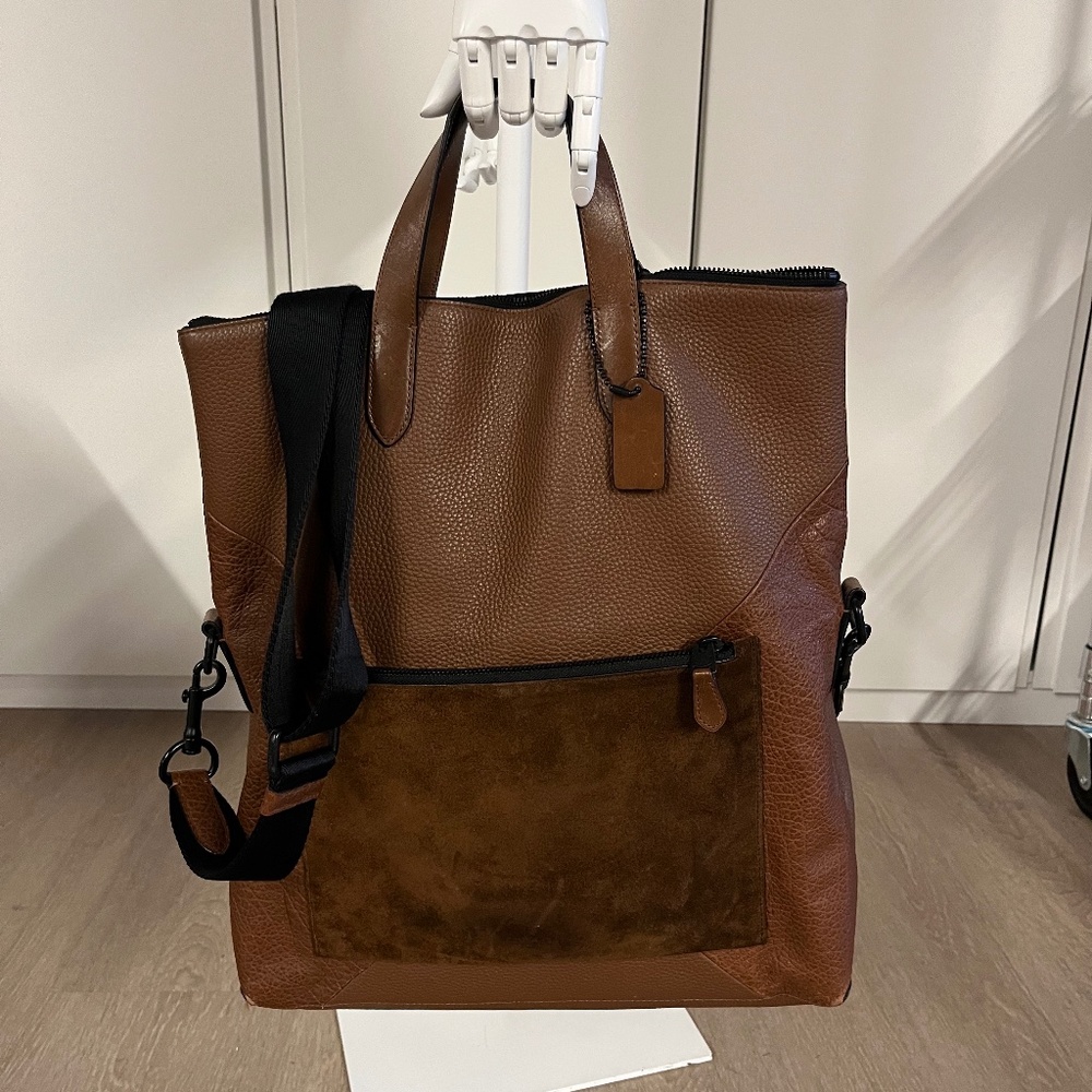 Coach Brown Leather Tote bag